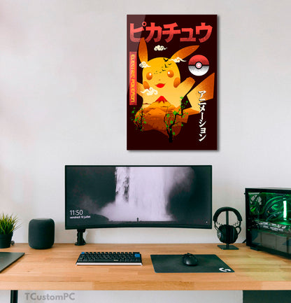 Pikachu painting, Pokemon