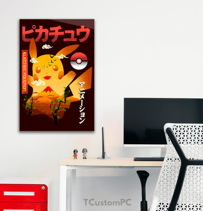 Pikachu painting, Pokemon