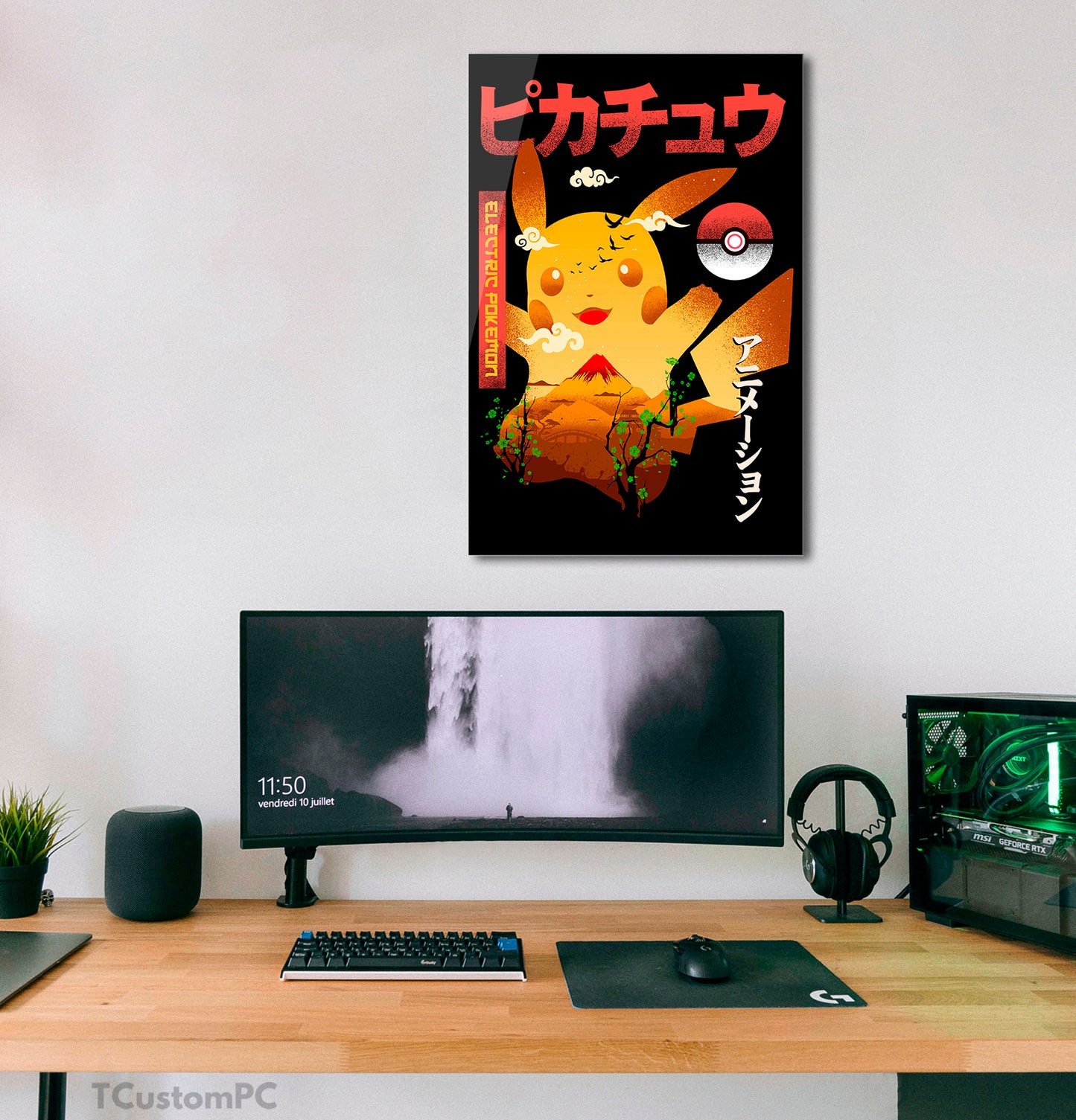 Wall Art de Pikachu, Pokemon