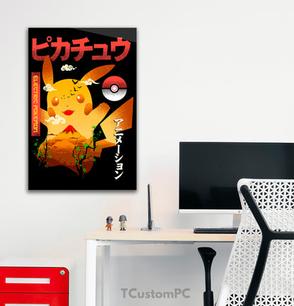 Pintura Pikachu, Pokémon