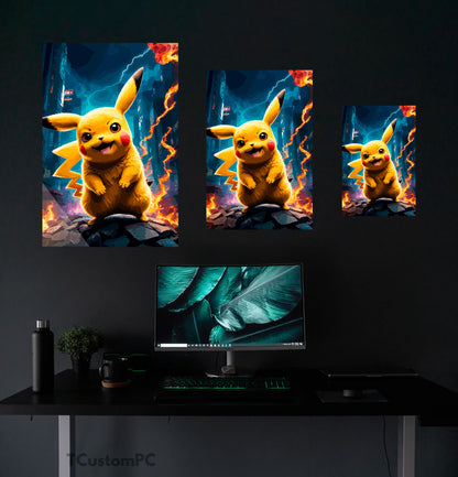 Pikachu Vh painting