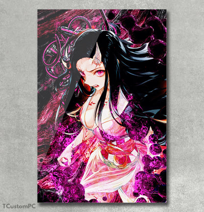 Pintura Rosa Demon2 Nezuco