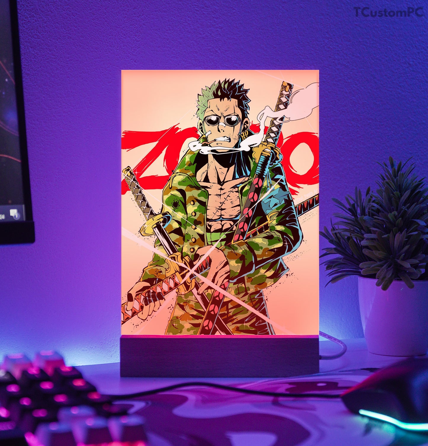 TC-Lamp Pirate Hunter Zoro One Piece