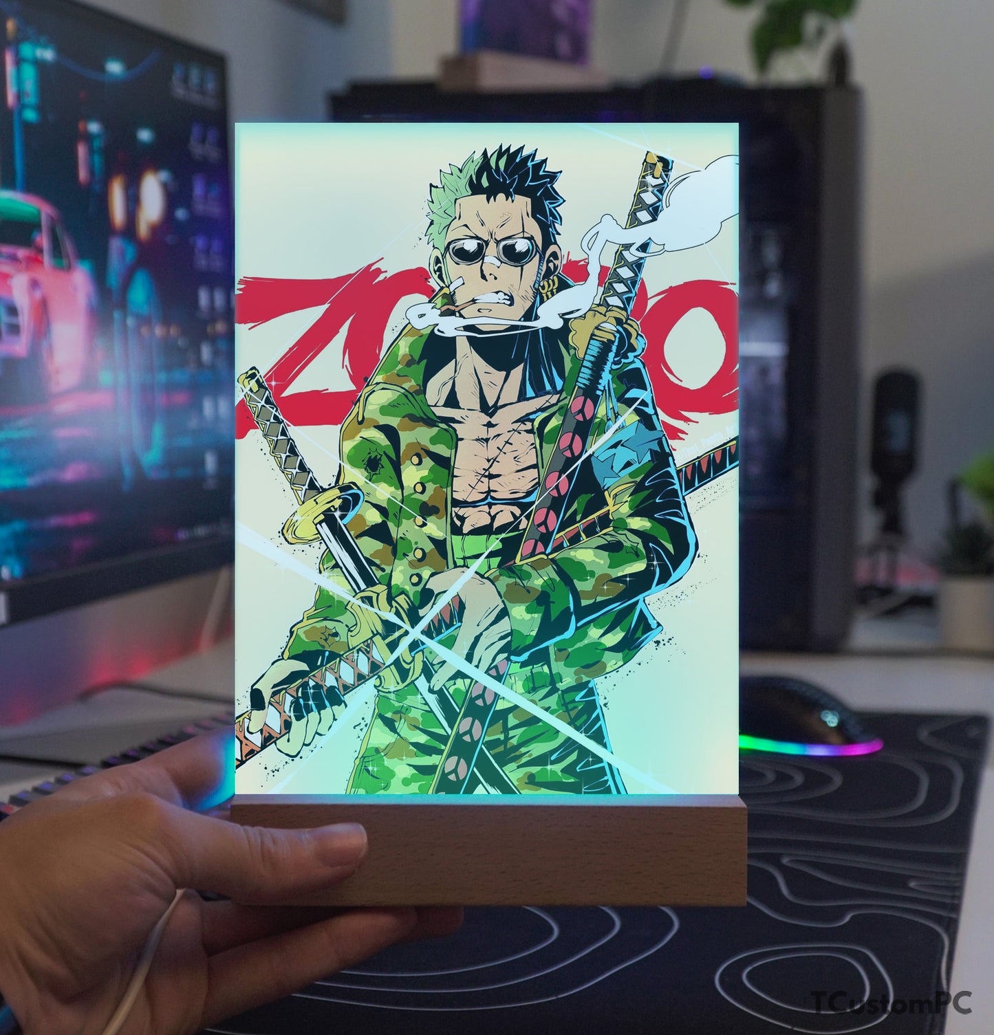 TC-Lamp Pirate Hunter Zoro One Piece