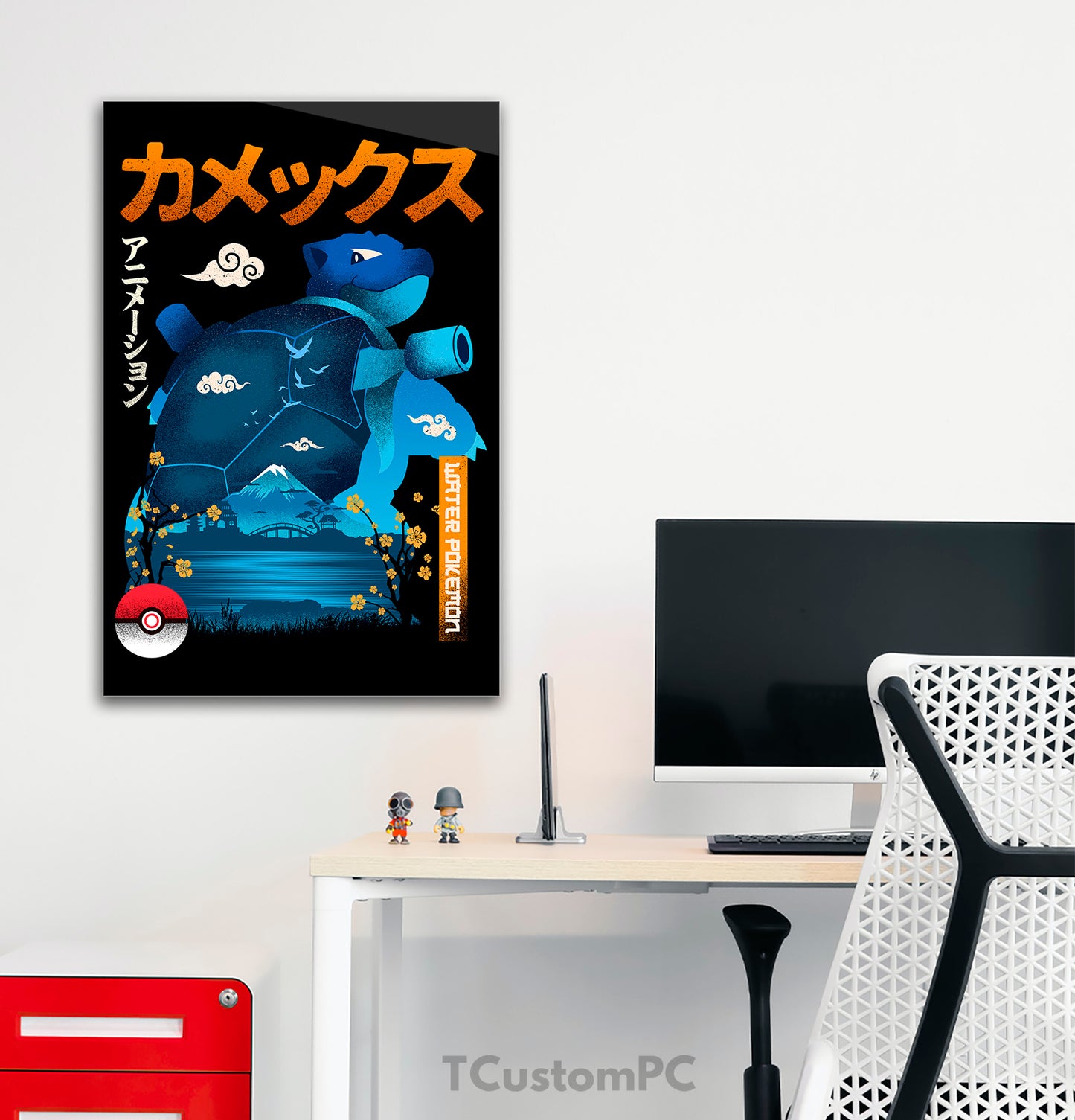 Wall Art Pok?on, Blastoise