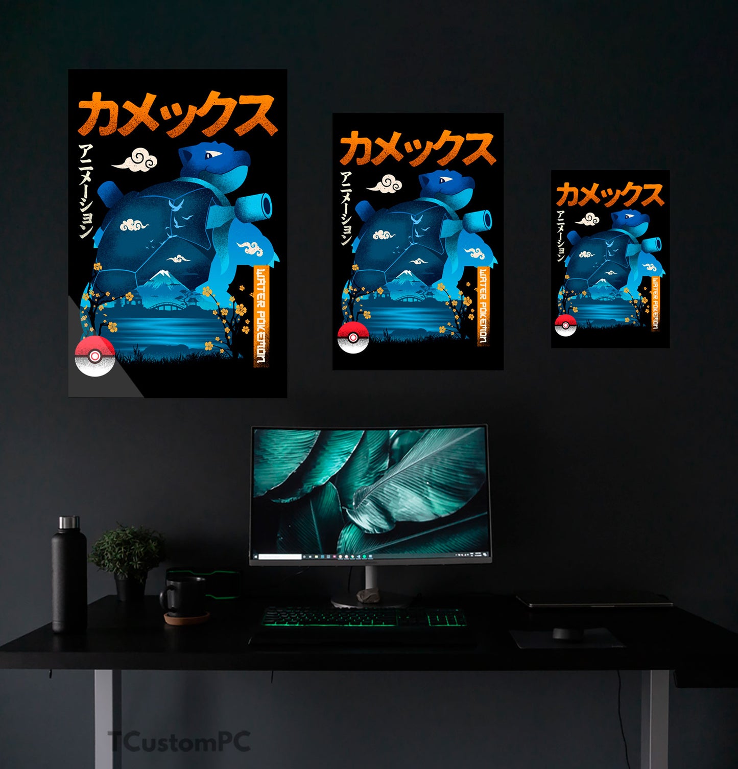 Wall Art Pok?on, Blastoise