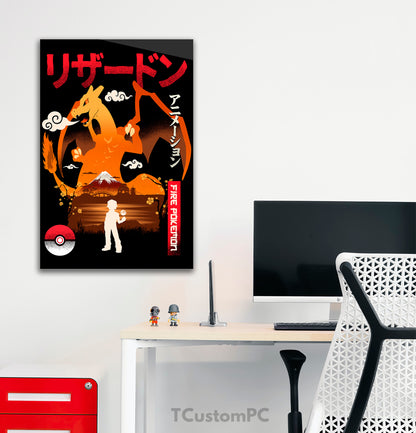 Wall Art de Pokemon, Charizard