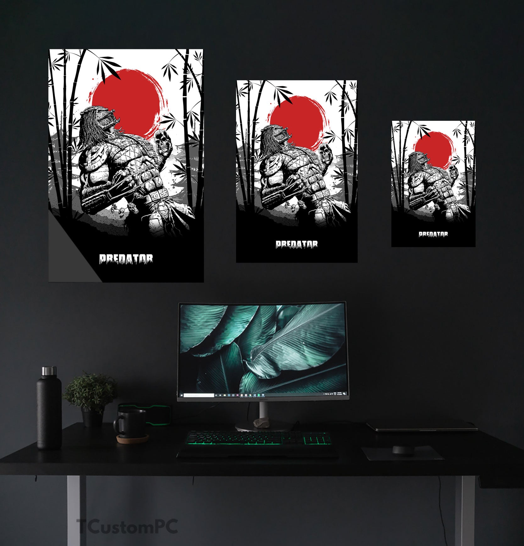 Predator Japainase Style Frame, New Design - Methacrylate Displate ...