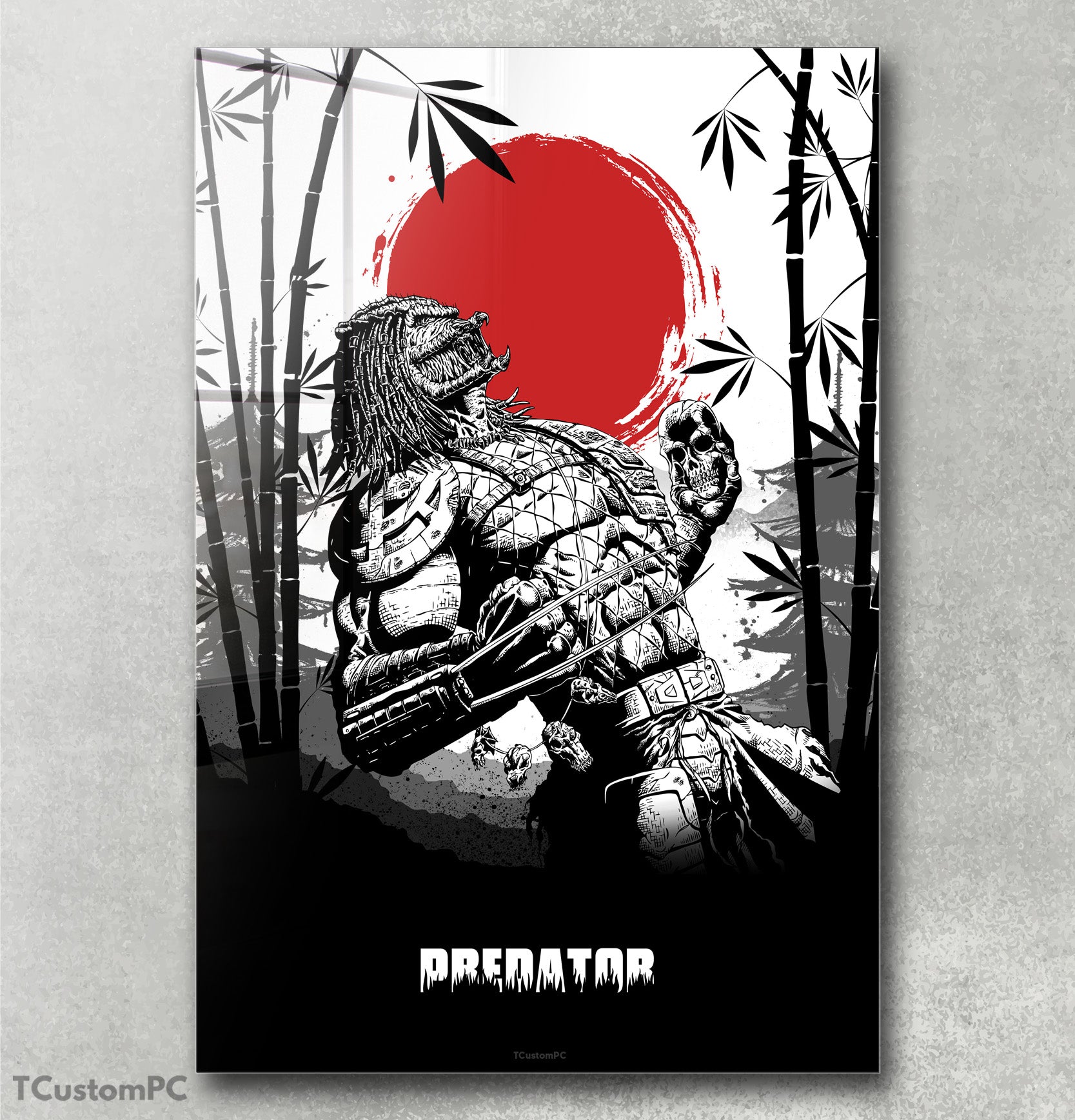 Predator Japainase Style Frame, New Design - Methacrylate Displate ...