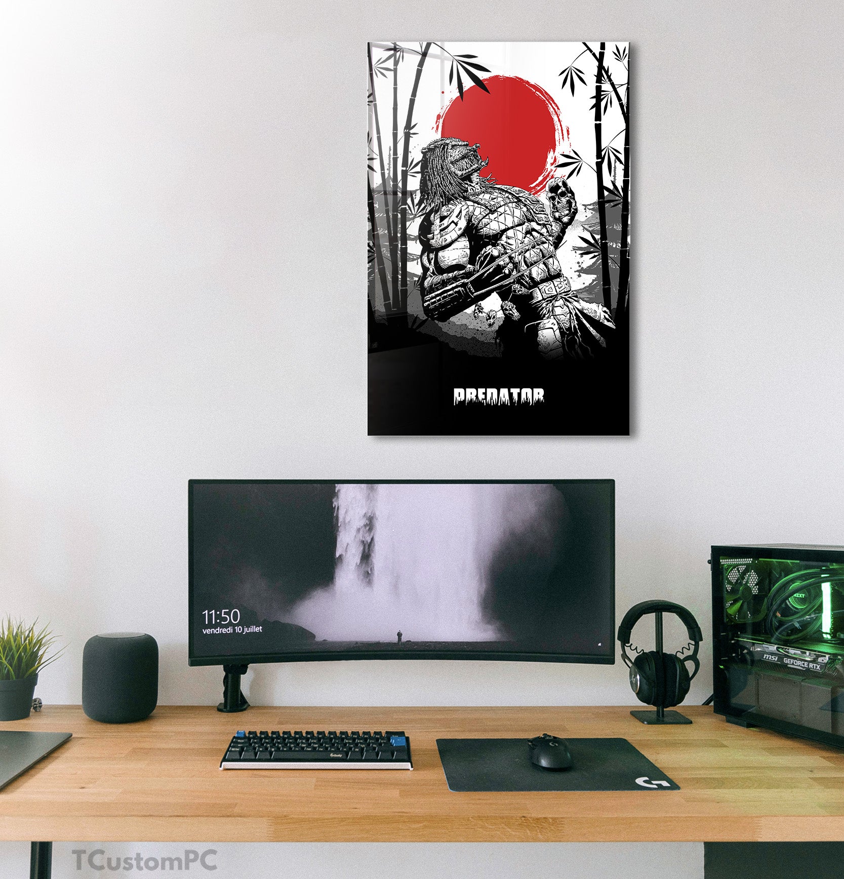 Predator Japainase Style Frame, New Design - Methacrylate Displate ...