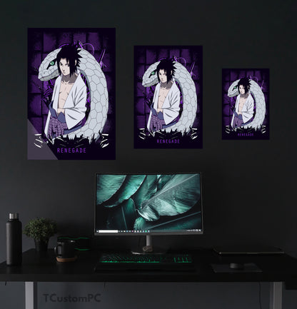 Pintura do Sasuke RENEGADO