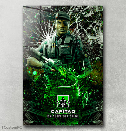 Cuadro Rainbow Six Seige - Capitao