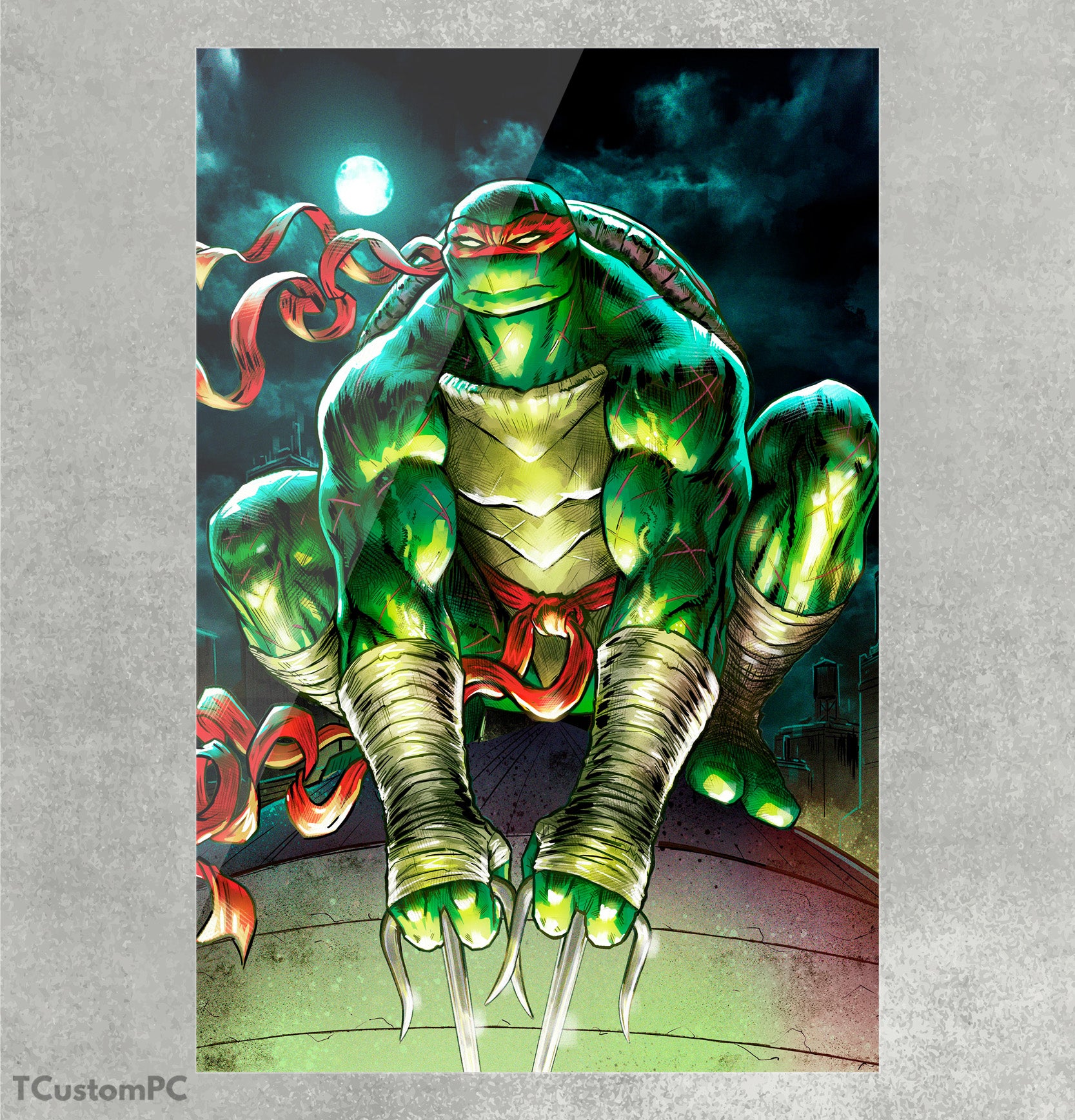 Raph TN Box, New Design - Displate methacrylate box – TCustomPC