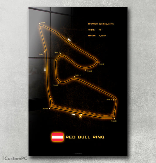 Cuadro Red Bull Ring Circuit