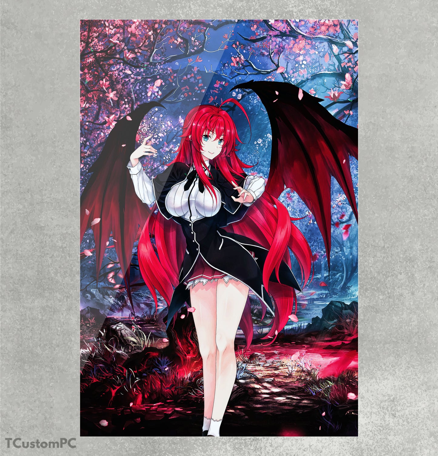 Red Ero Demon Painting