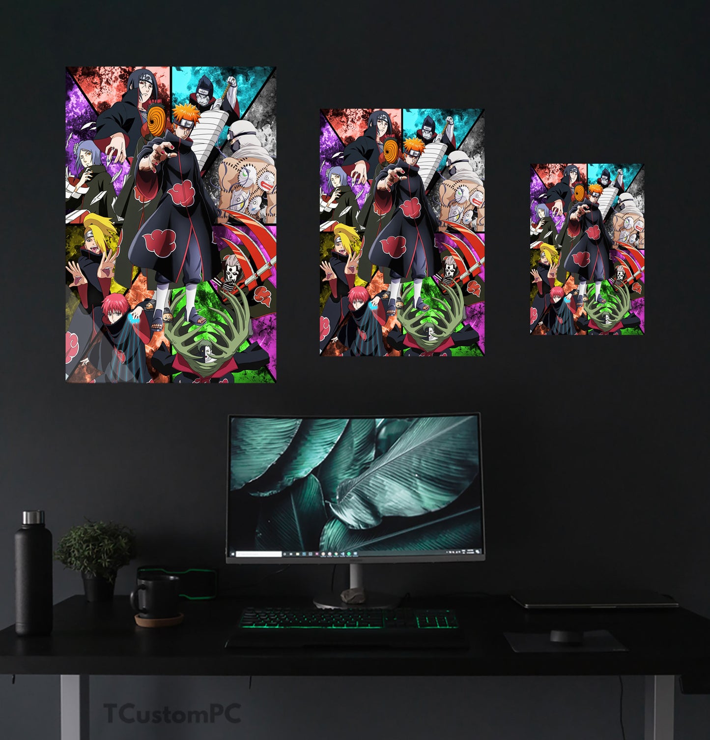 Wall Art Red Figthers Akatsuki