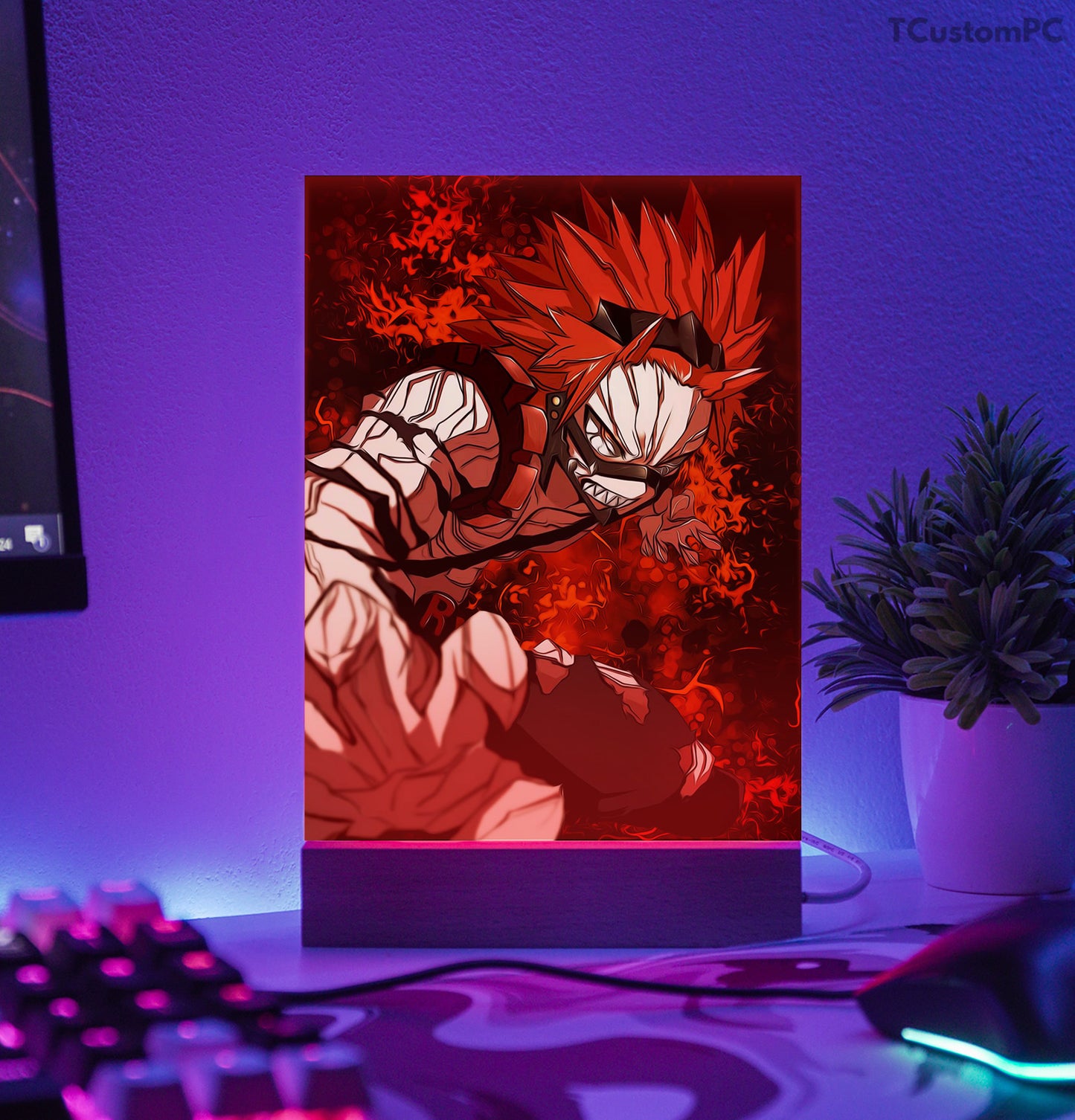 TC-Lamp Red Hard Hero, my hero academia