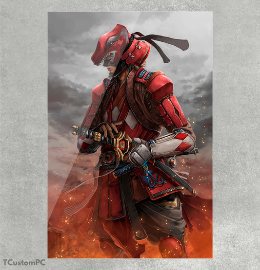 Cuadro Red Ranger
