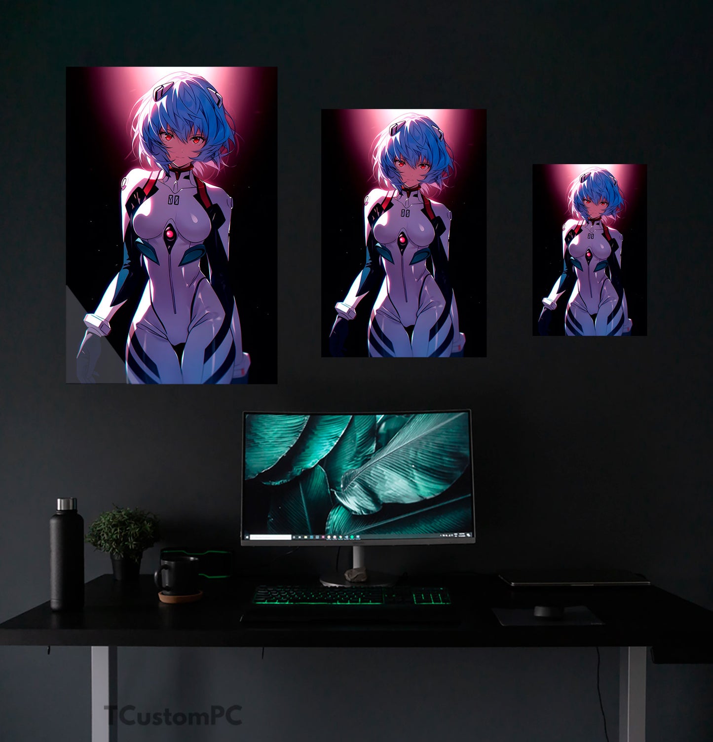 Pintura Rei Evangelion