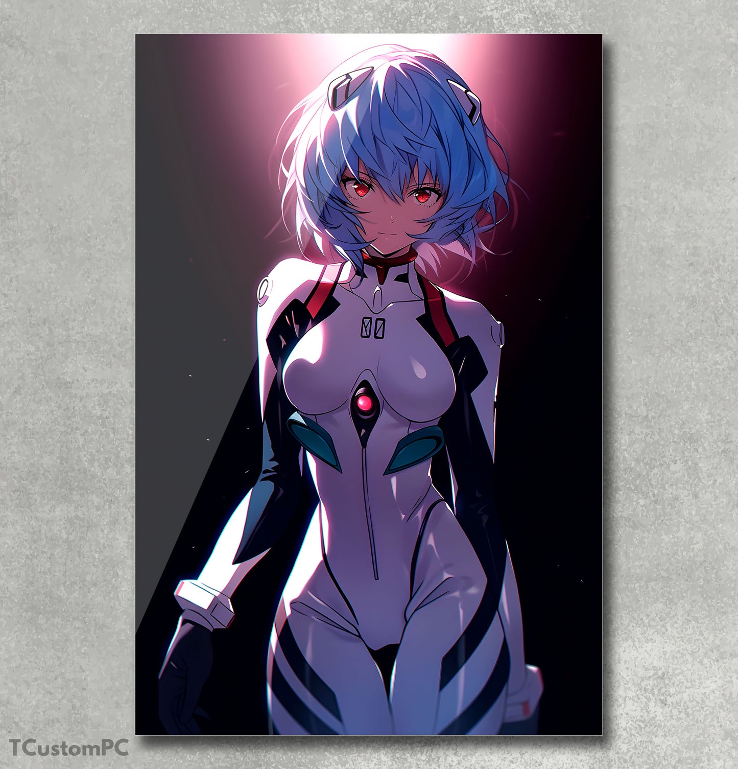 Pintura Rei Evangelion