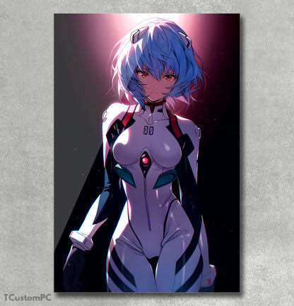 Wall Art Rei Evangelion