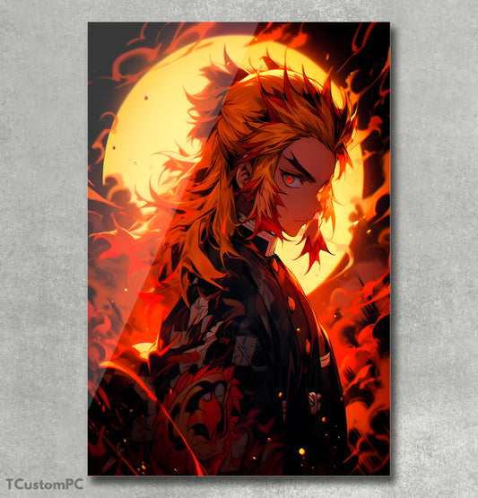 Wall Art Rengoku 1 Kimetsu No Yaiba