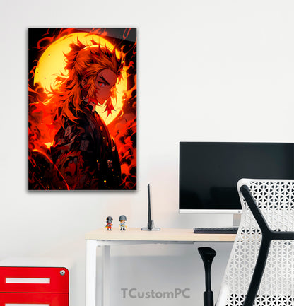 Wall Art Rengoku 1 Kimetsu No Yaiba