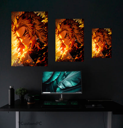 Wall Art Rengoku 3 Kimetsu No Yaiba