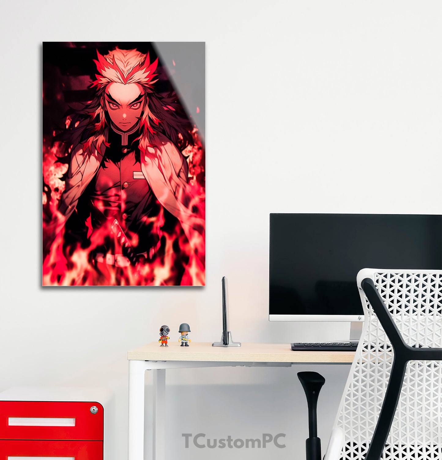 Wall Art Rengoku FIre