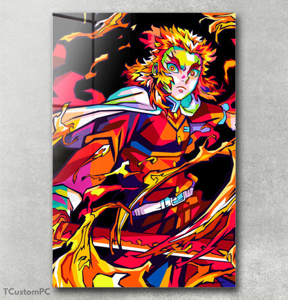 Rengoku Kyojuro DS Colorfull painting