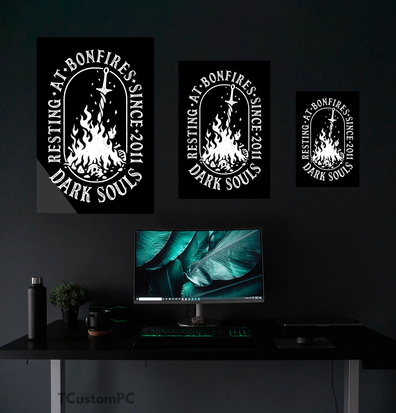Displate Limited Edition - A Moment's Respite (Dark Souls Displate Limited Edition - A Moment's Respite (Dark Souls