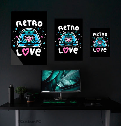 Retrolove painting