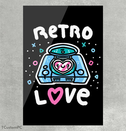 Retrolove painting