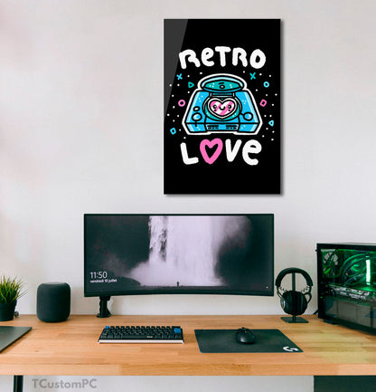 Retrolove painting