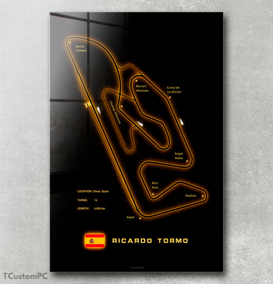 Cuadro Ricardo Tormo Circuit