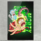 Wall Art Rick y Morty Portal 1