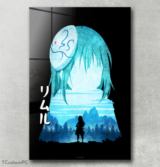 Cuadro Rimuru Minimalist Silhouette