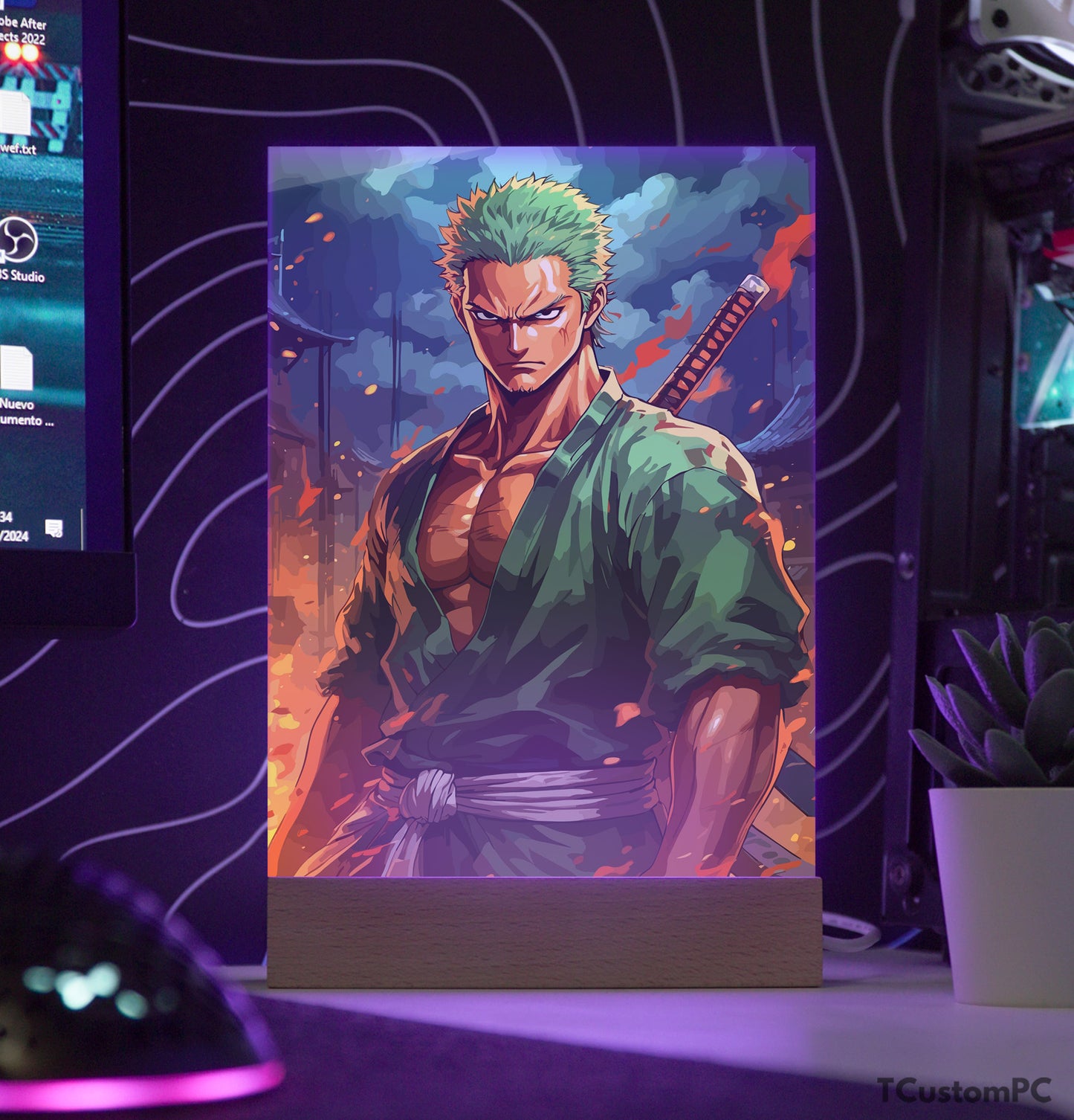 TC-Lamp Roronoa Zoro Zangado