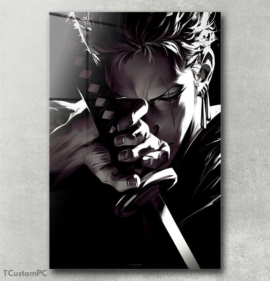 Wall Art Roronoa Zoro BlackV