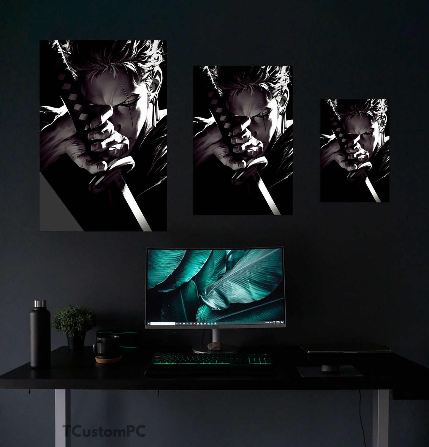 Wall Art Roronoa Zoro BlackV