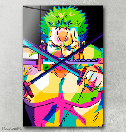 Pintura de Roronoa Zoro