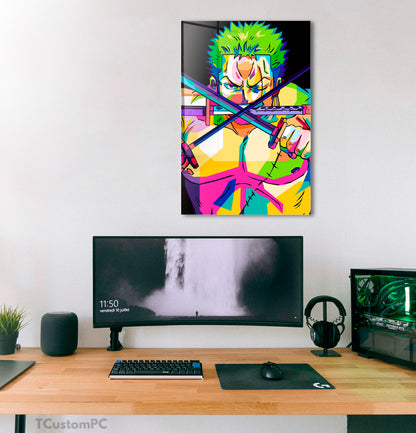 Pintura de Roronoa Zoro