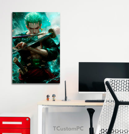 Pintura de Roronoa Zoro