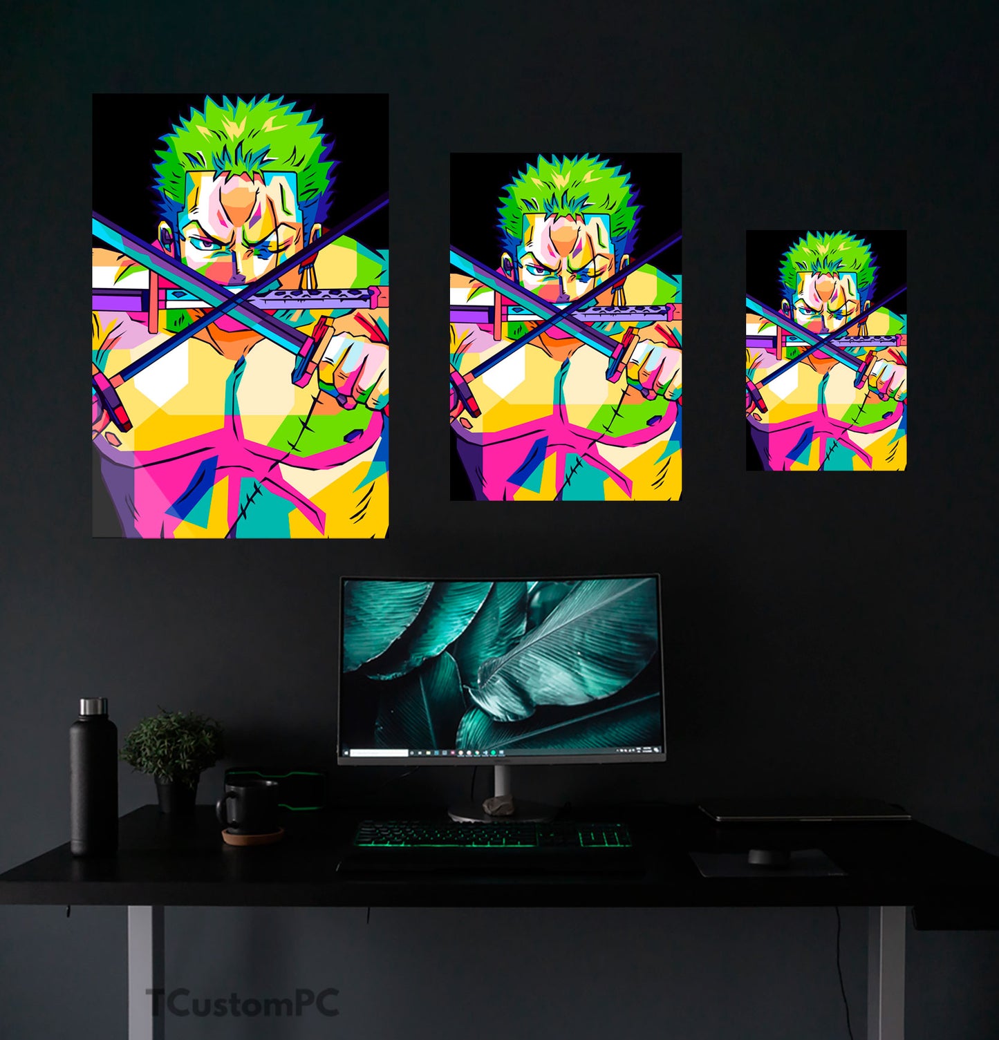 Pintura de Roronoa Zoro