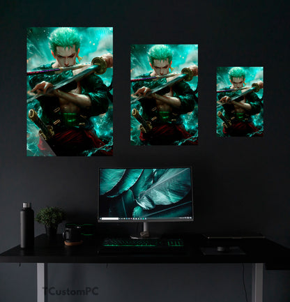 Pintura de Roronoa Zoro