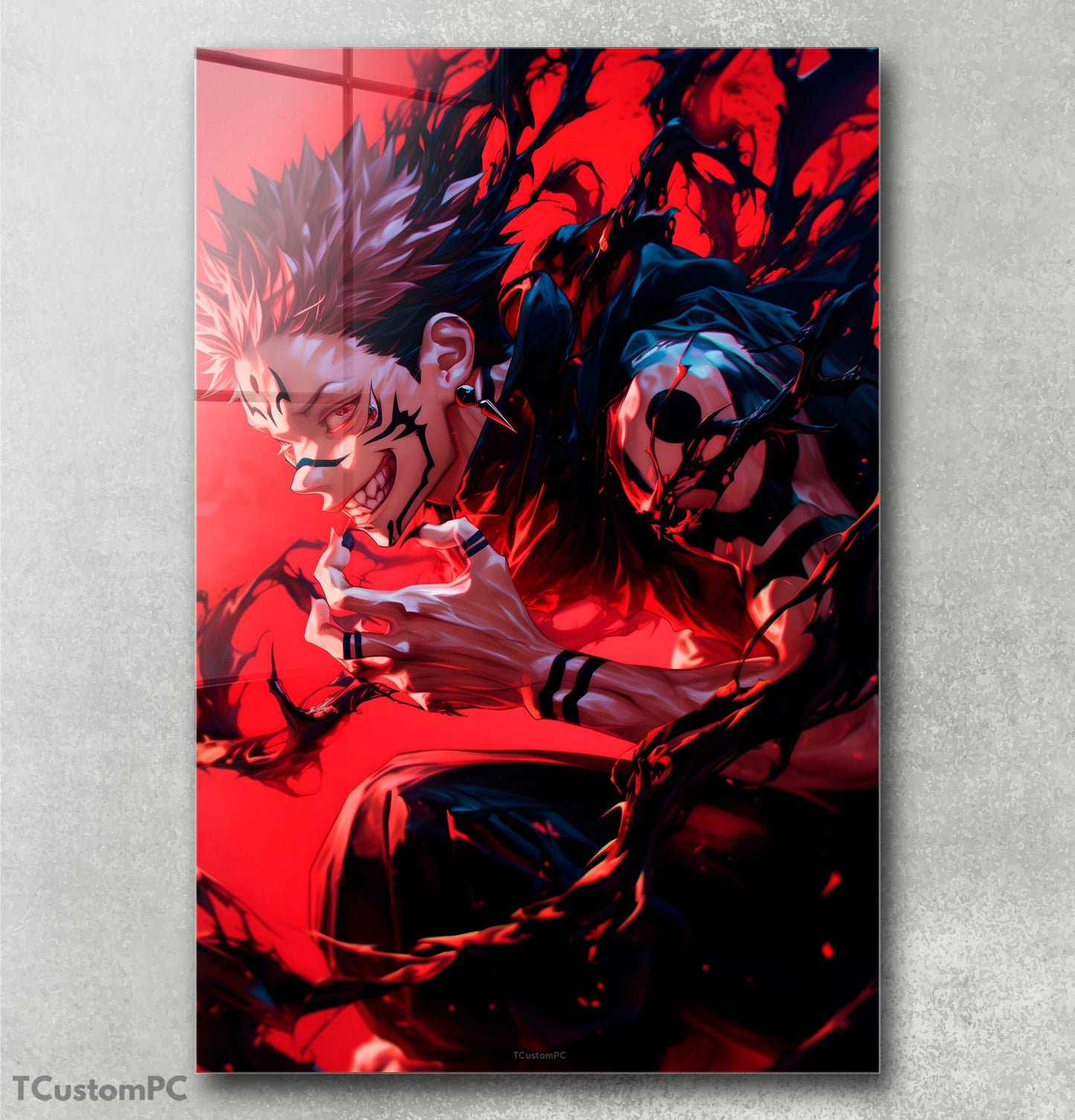 Ryomen Sukuna Infinite Red Frame