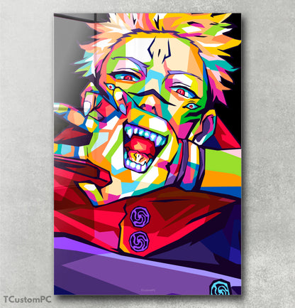 Ryomen Sukuna JK Colorfull painting