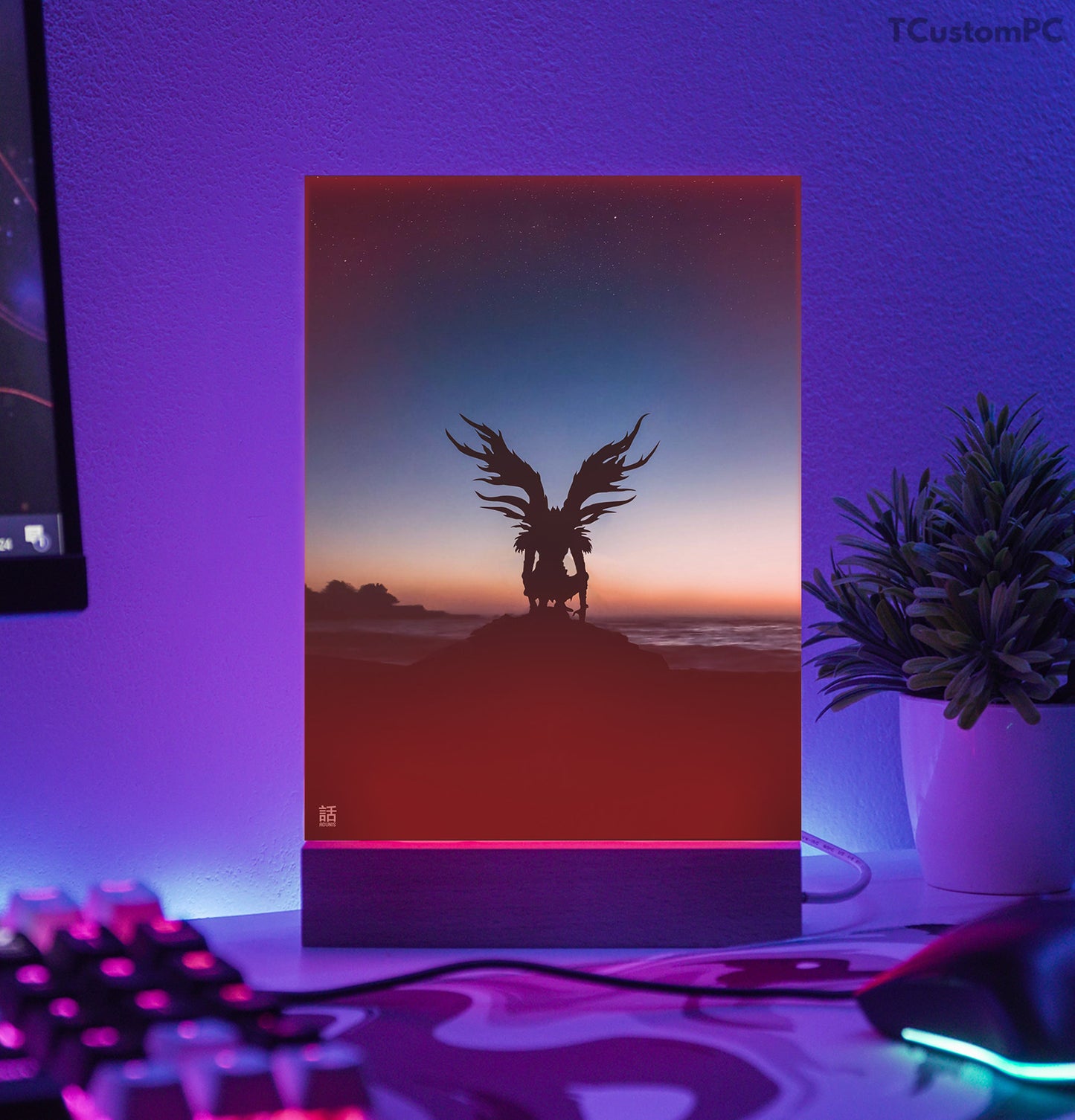 TC-Lamp Ryuk silhouette