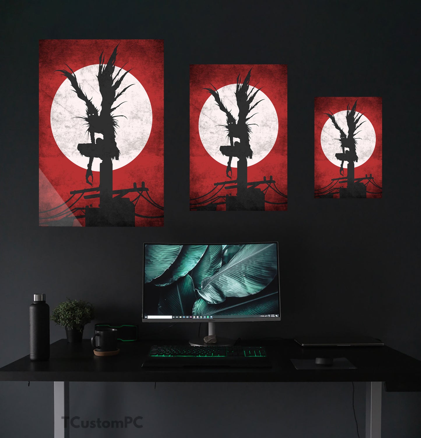 Ryuk Bloody Sky Painting