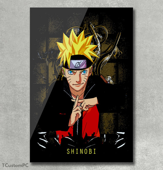 Pintura "SHINOBI" de Naruto